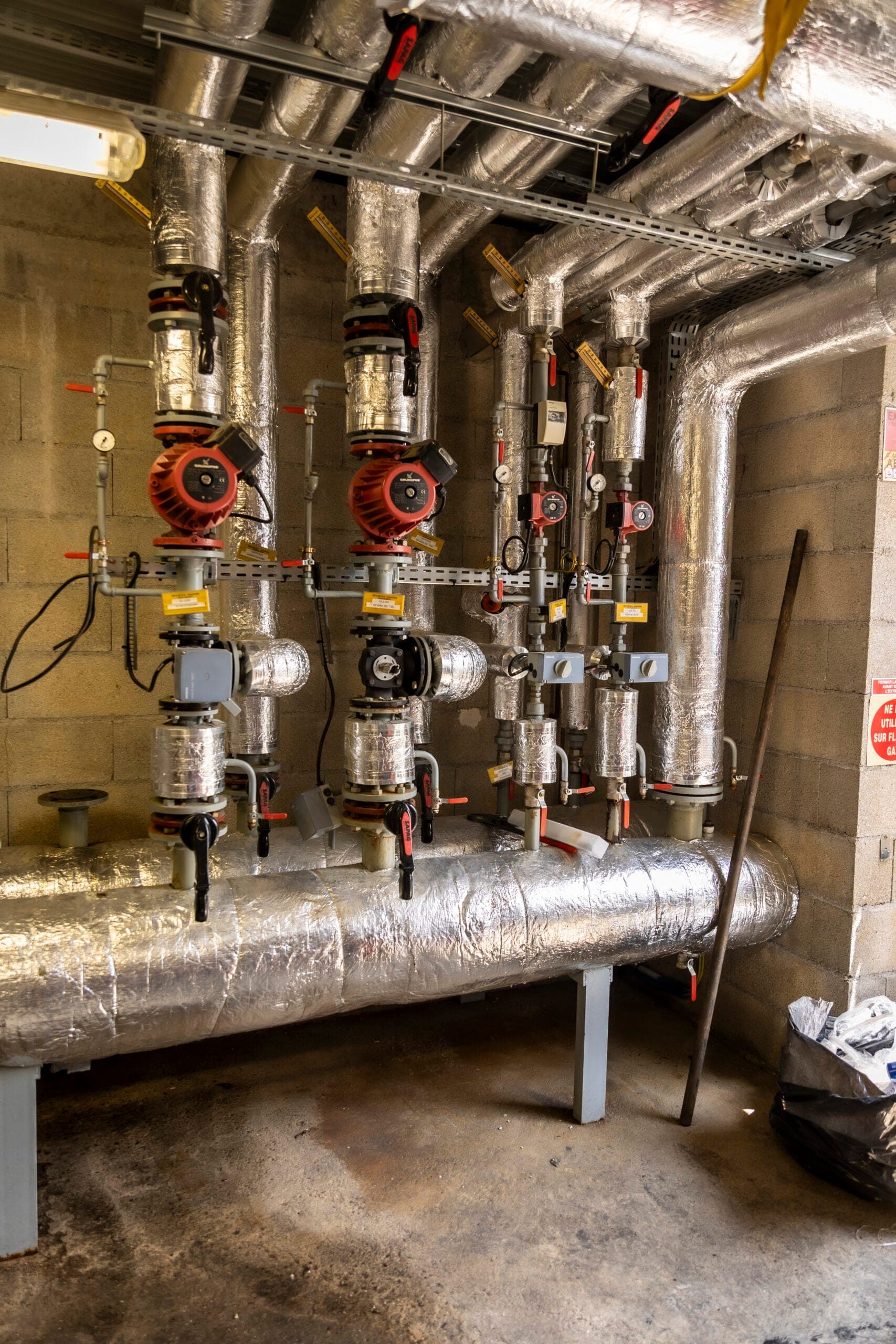 Chantier chauffage Riboulet