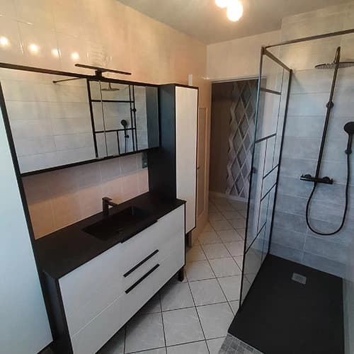 Salle de bain moderne